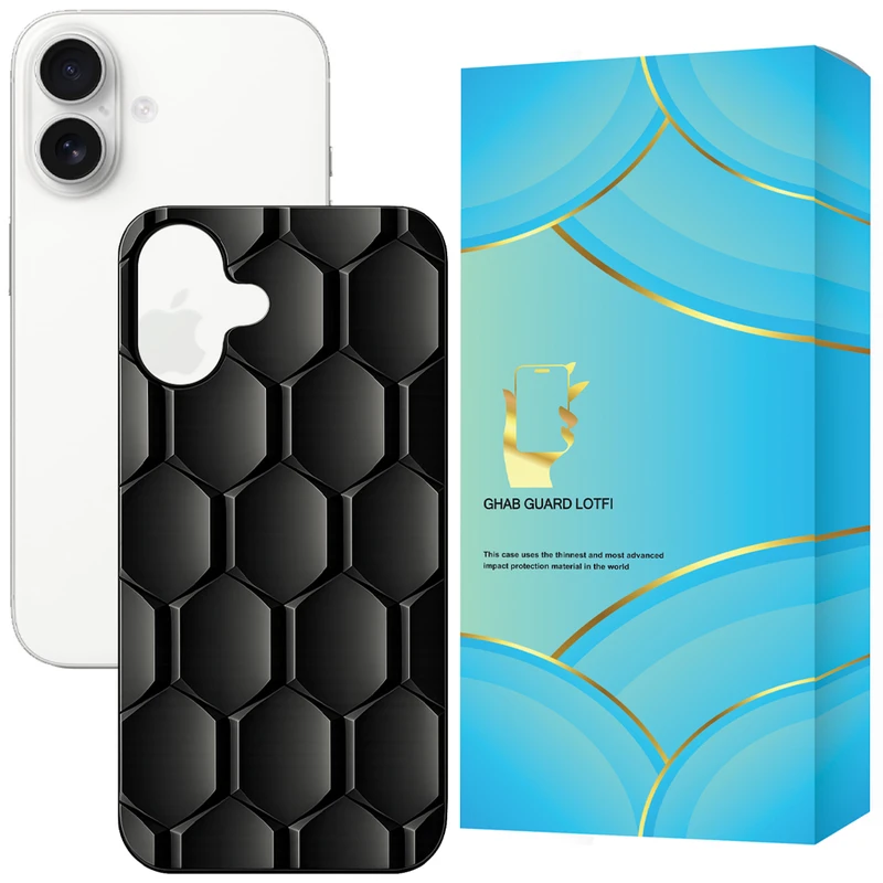کاور قاب گارد لطفی مدل COMBTEC مناسب برای گوشی موبایل اپل iPhone 16