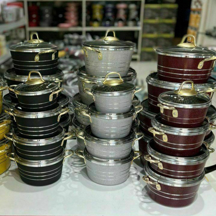 سرویس پخت و پز 15 پارچه پرتو مدل زنبوری