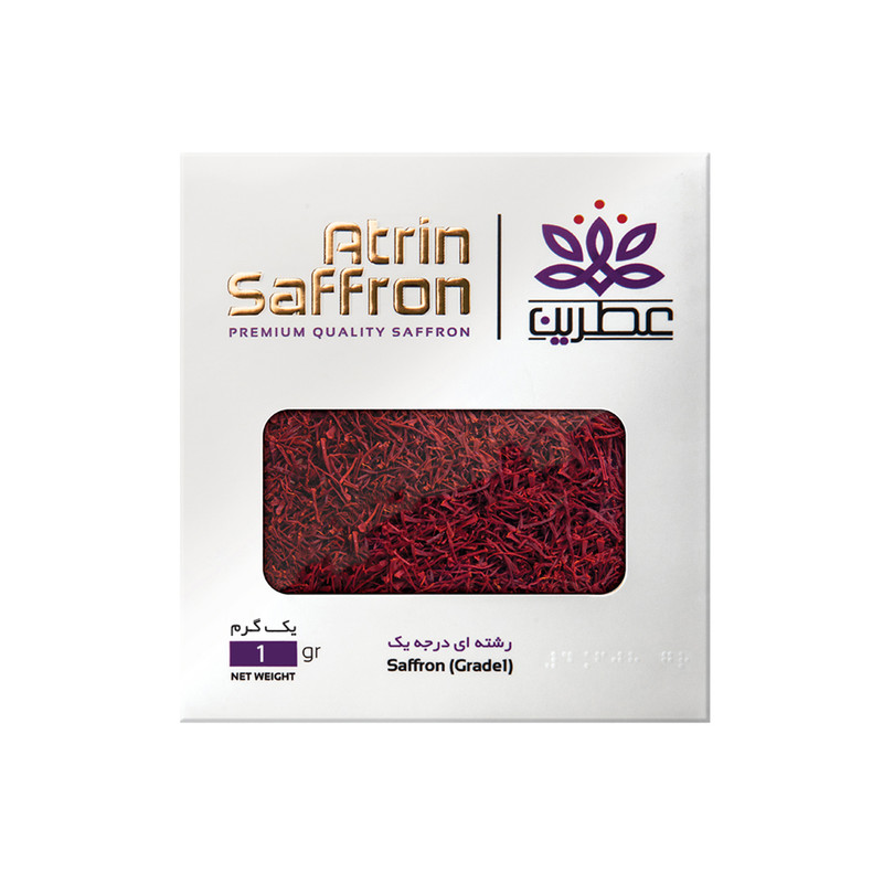 زعفران درجه یک عطرین - 1 گرم