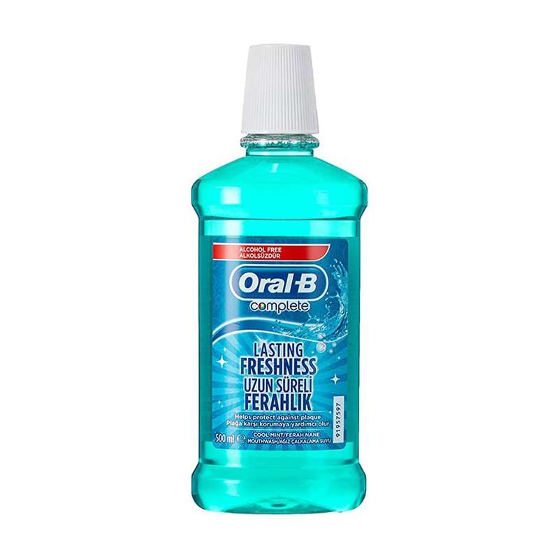 دهان شویه اورال-بی مدل Lasting Freshness حجم 500 میلی لیتر دهان شویه اورال-بی مدل Lasting Freshness حجم 500 میلی لیتر