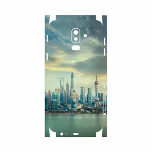 MAHOOT Shanghai City-FullSkin Cover Sticker for Samsung Galaxy J8
