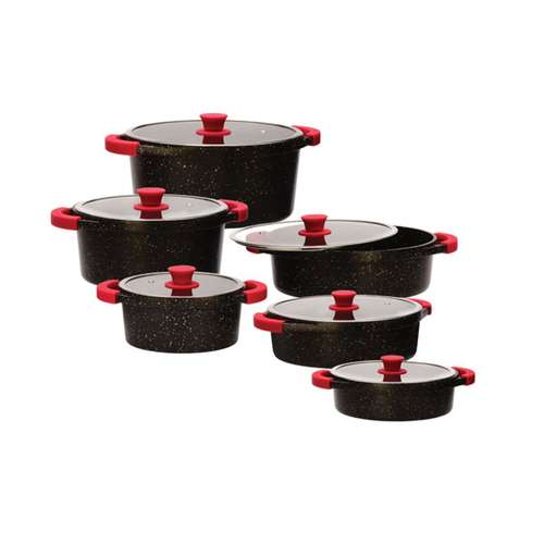 سرویس قابلمه 12 پارچه زرساب مدل MK-8450