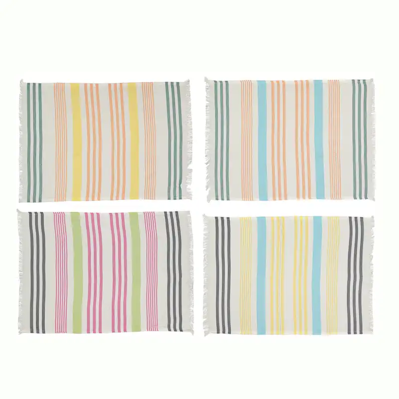 دستمال آشپزخانه ابراهیمی یزد مدل R06 بسته 4 عددی