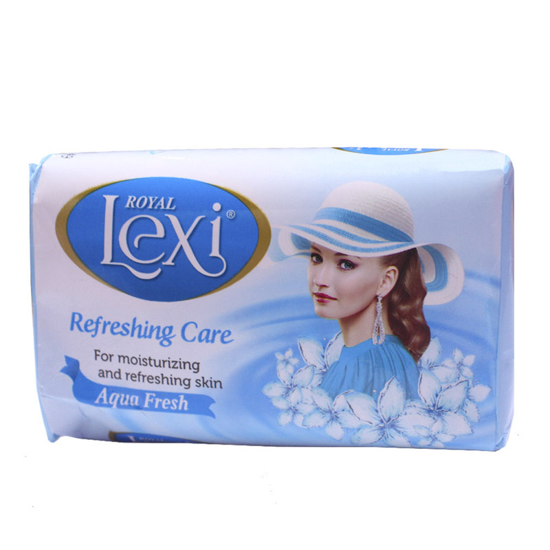 صابون شستشو لکسی مدل Aqua fresh وزن 85 گرم صابون شستشو لکسی مدل Aqua fresh وزن 85 گرم