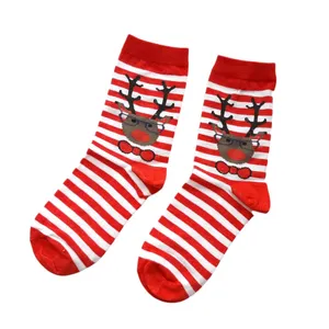 جوراب دخترانه مدل گوزن مهربان شاخدار کد 74