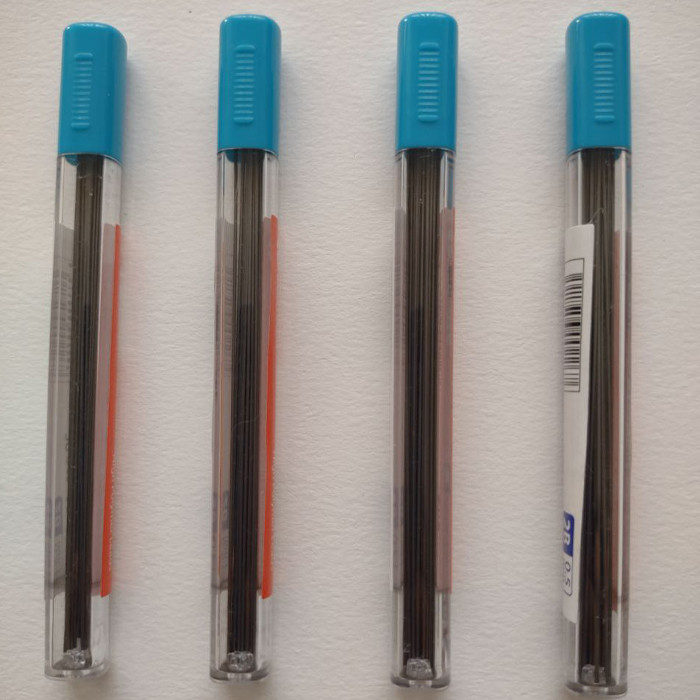 نوک مداد نوکی 0.5 میلی متری بنیتو کد 2B بسته 4 عددی