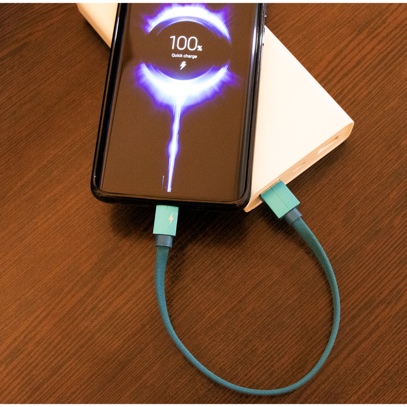 کابل تبدیل USB به لایتنینگ مدل FPC طول 0.25 متر