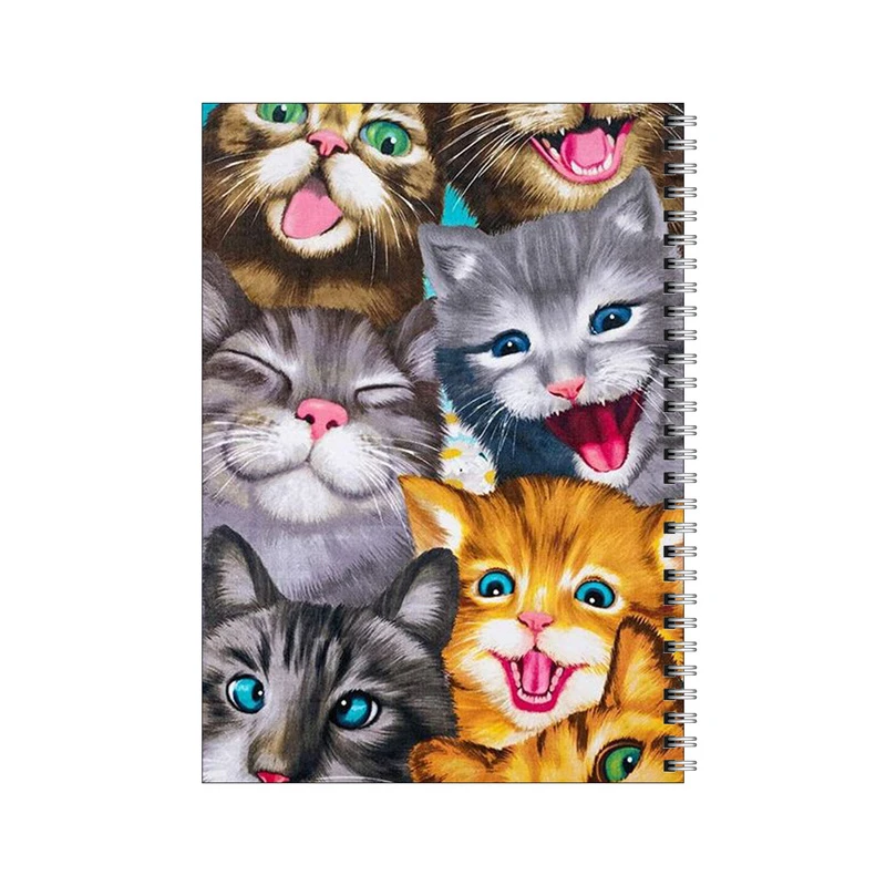 دفتر مشق 80 برگ بامبیلیپ طرح گربه های خوشحال کد 4449373