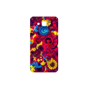 MAHOOT Vector Flower Garden Digital Art Cover Sticker for Samsung Galaxy J7 2015