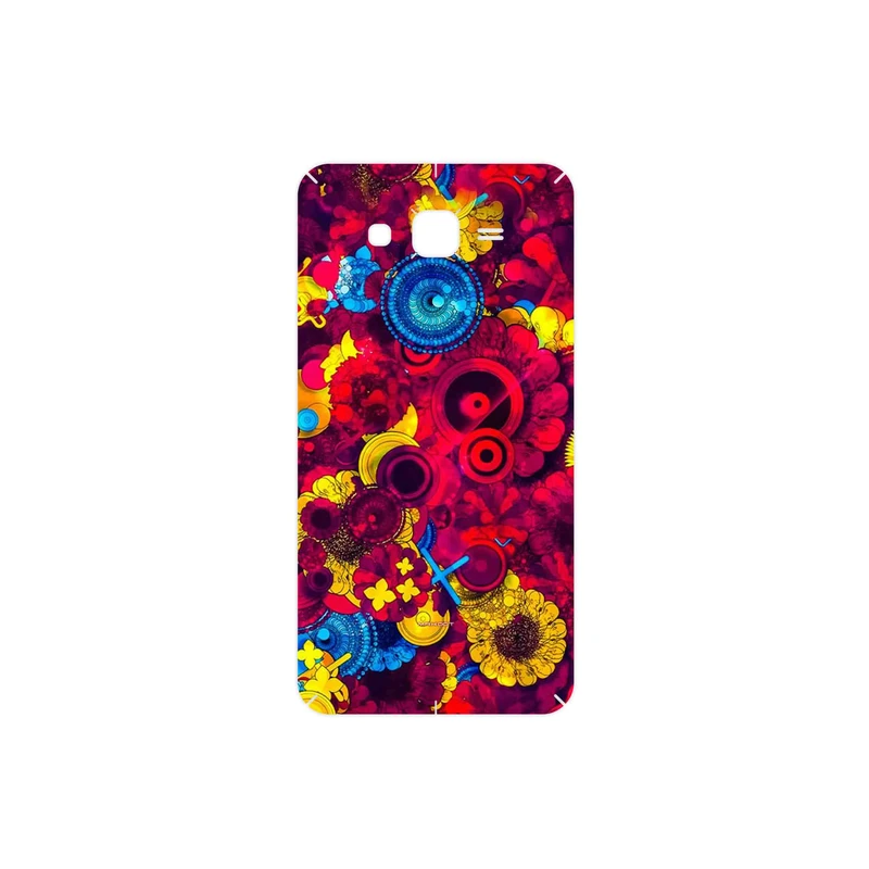 برچسب پوششی ماهوت مدل Vector Flower Garden Digital Art مناسب برای گوشی موبایل سامسونگ Galaxy J7 2015