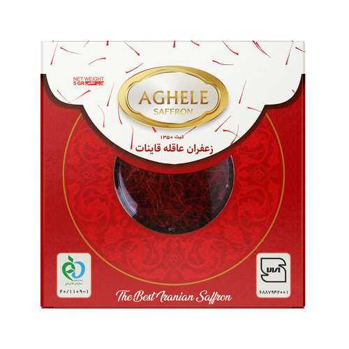 زعفران سوپر نگین عاقله - 5 گرم
