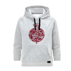 هودی زنانه مدل یلدا کد B144 رنگ طوسی