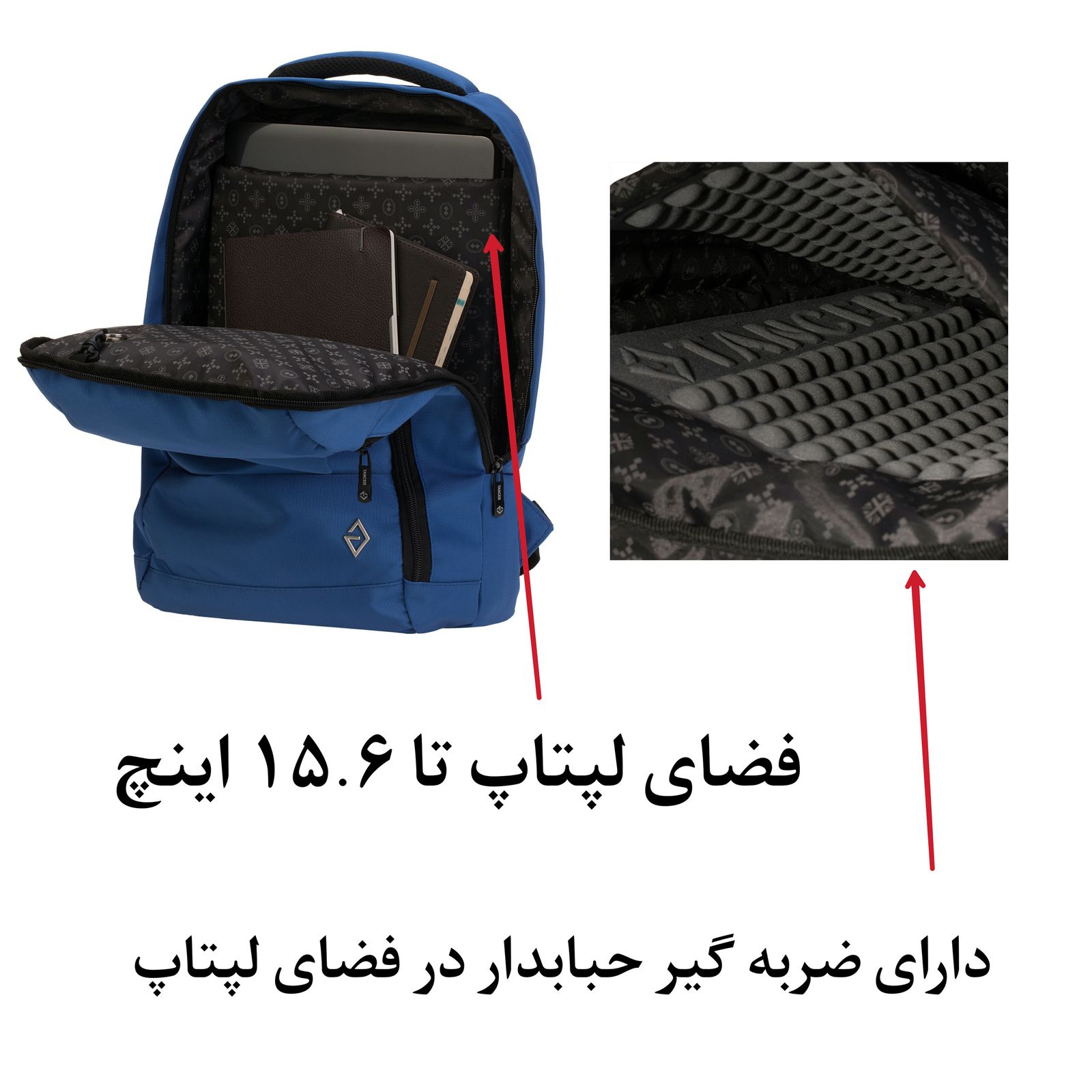کوله پشتی تنسر مدل 001 کد 01117 -  - 26