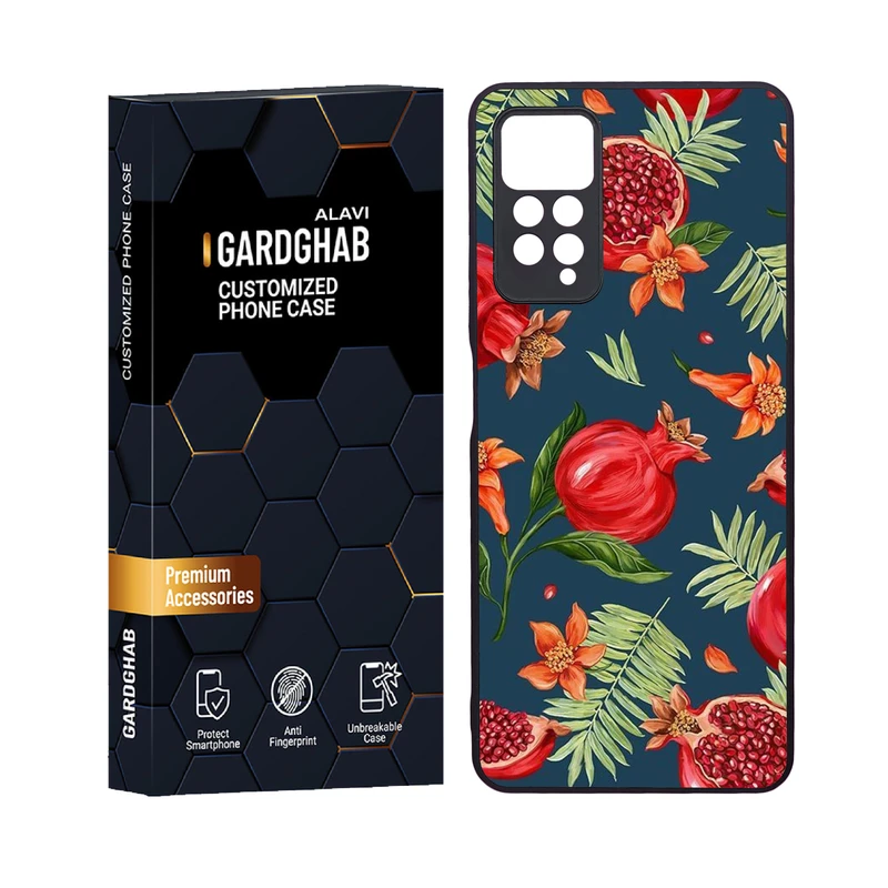 کاور گارد قاب علوی مدل دورژله ای هنری مناسب برای گوشی موبایل شیائومی Redmi Note 12 Pro 4G