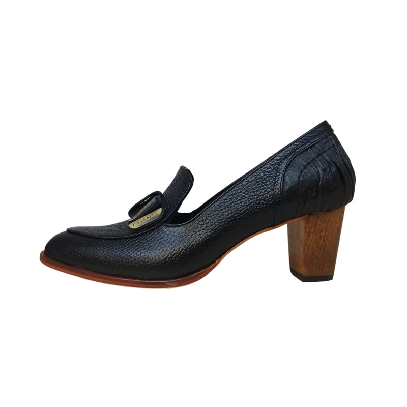 کفش زنانه مدل کمردار چرم طبیعی