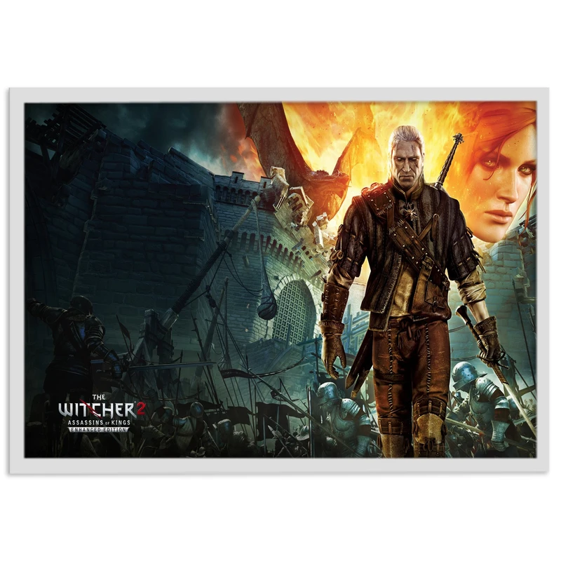 تابلو نوری بکلیت طرح بازی گیم نت The Witcher مدل چراغدار W-s1443
