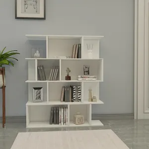 کتابخانه مدل ام دی اف دارای چهار طبقه L.0013