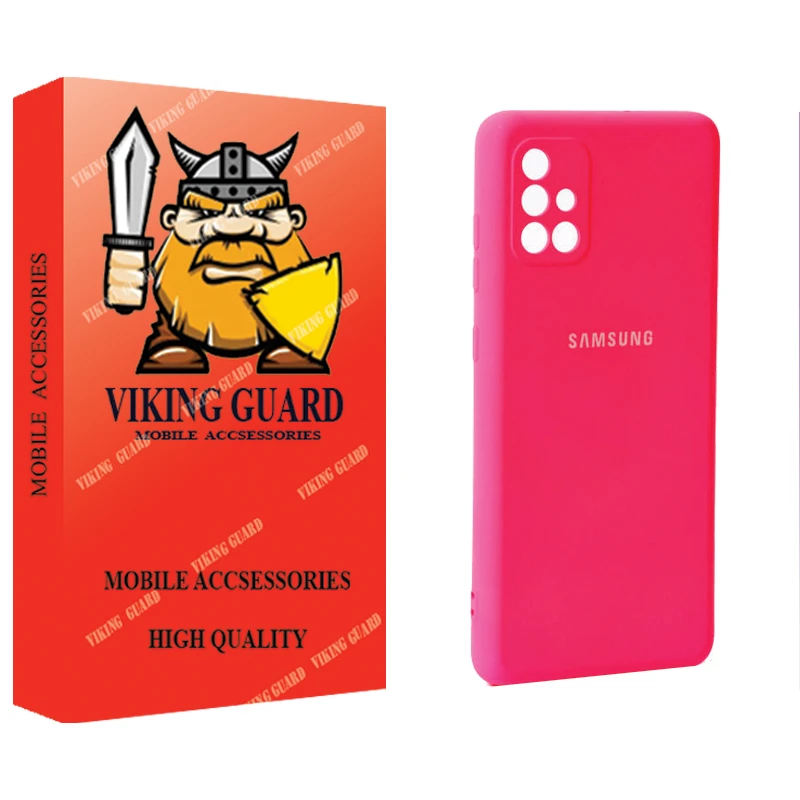 کاور وایکینگ گارد مدل سیلیکونی مناسب برای گوشی موبایل سامسونگ Galaxy A71