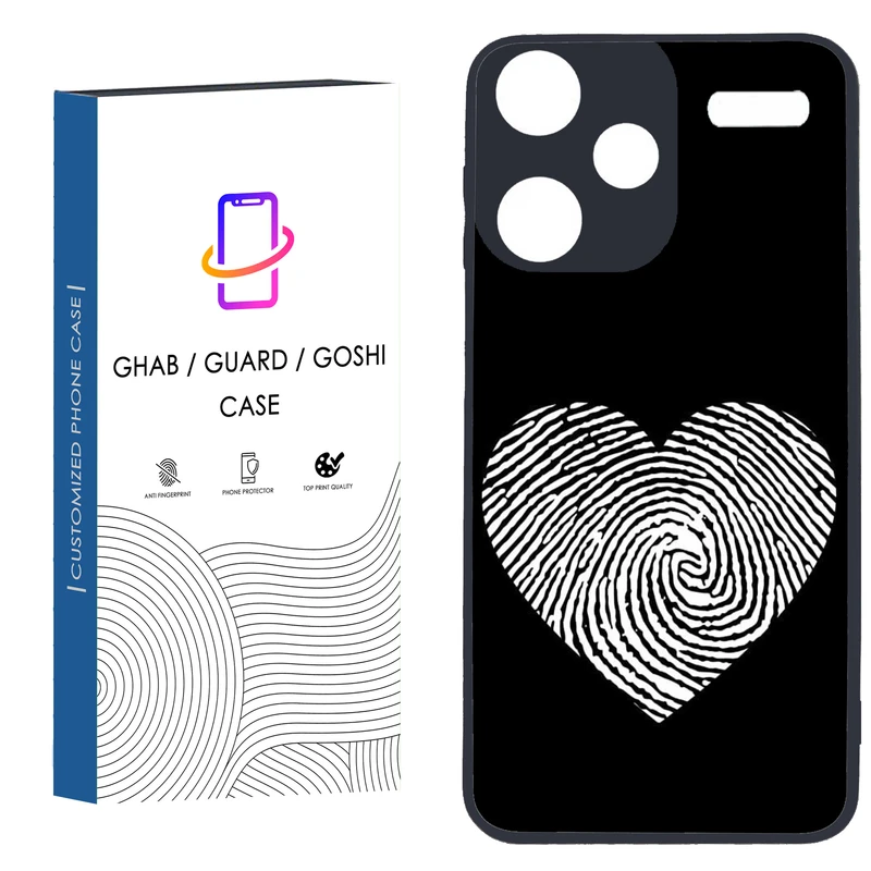 کاور قاب گارد گوشی طرح دخترانه کد 100 - TPU مناسب برای گوشی موبایل شیائومی Redmi Note 13 Pro Plus