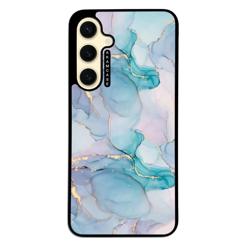 کاور آکام مدل AMC-WSGS24FE-MARBLE-17 مناسب برای گوشی موبایل سامسونگ Galaxy S24 FE