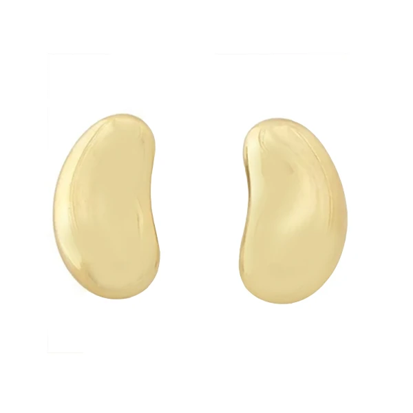 گوشواره میخی طلا 18 عیار زنانه دوست خوب مدل Dk129