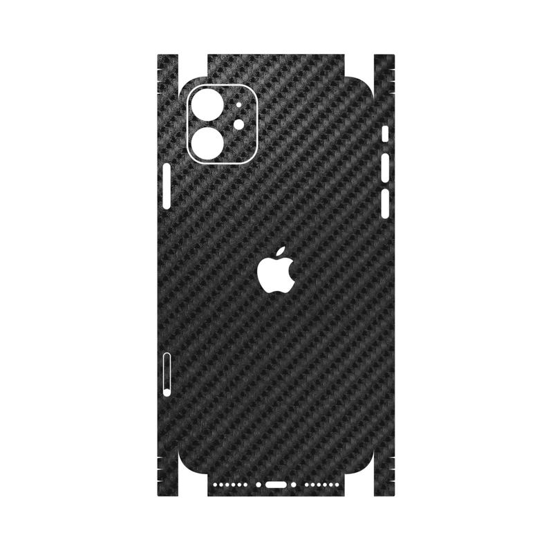 برچسب پوششی ماهوت مدل Shine-Carbon-Fiber-FullSkin مناسب برای گوشی موبایل اپل iPhone 11