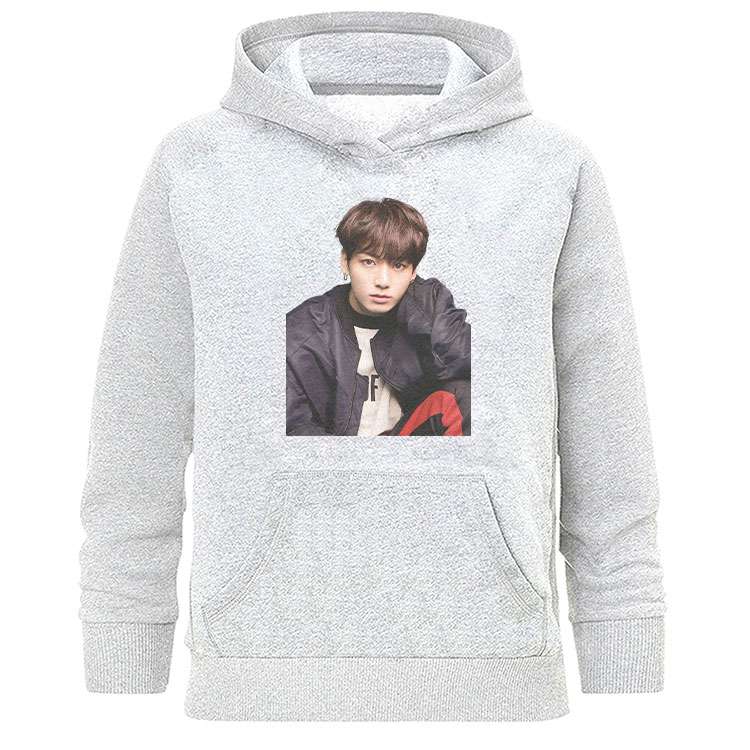 هودی زنانه طرح بی تی اس مدل Z743