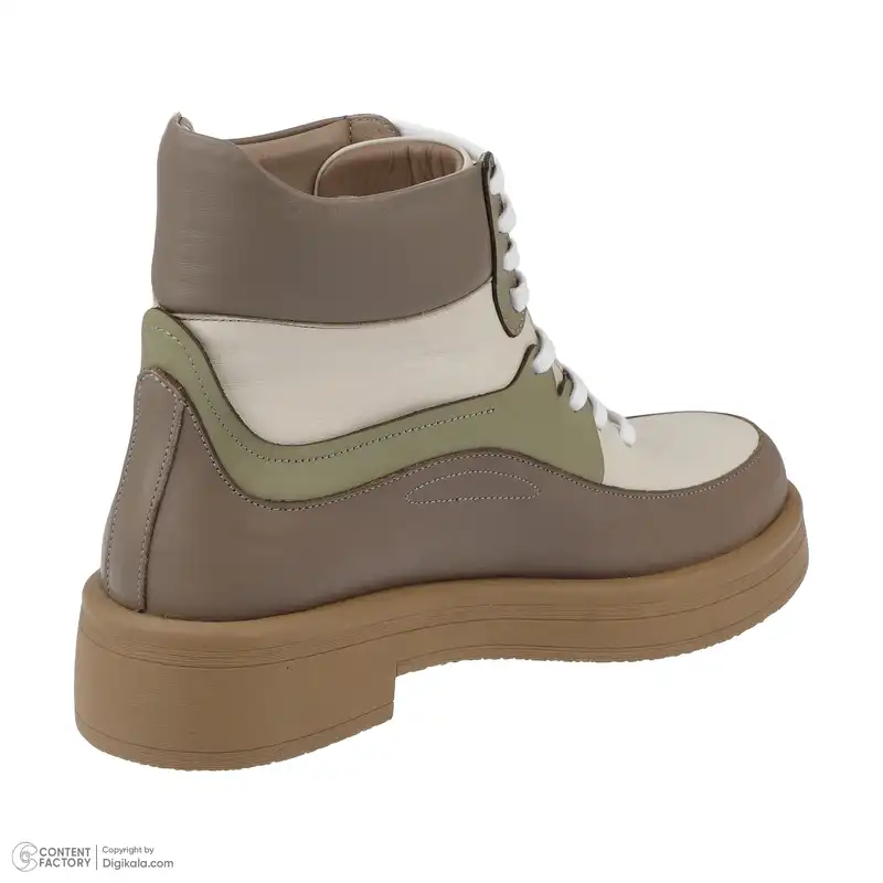 نیم بوت زنانه چرم مشهد مدل J2688-055