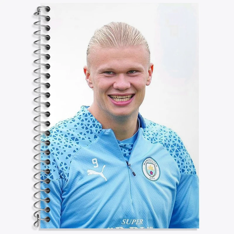 دفتر لغت 50 برگ خندالو طرح ارلینگ هالند (Erling Haaland) کد 36362