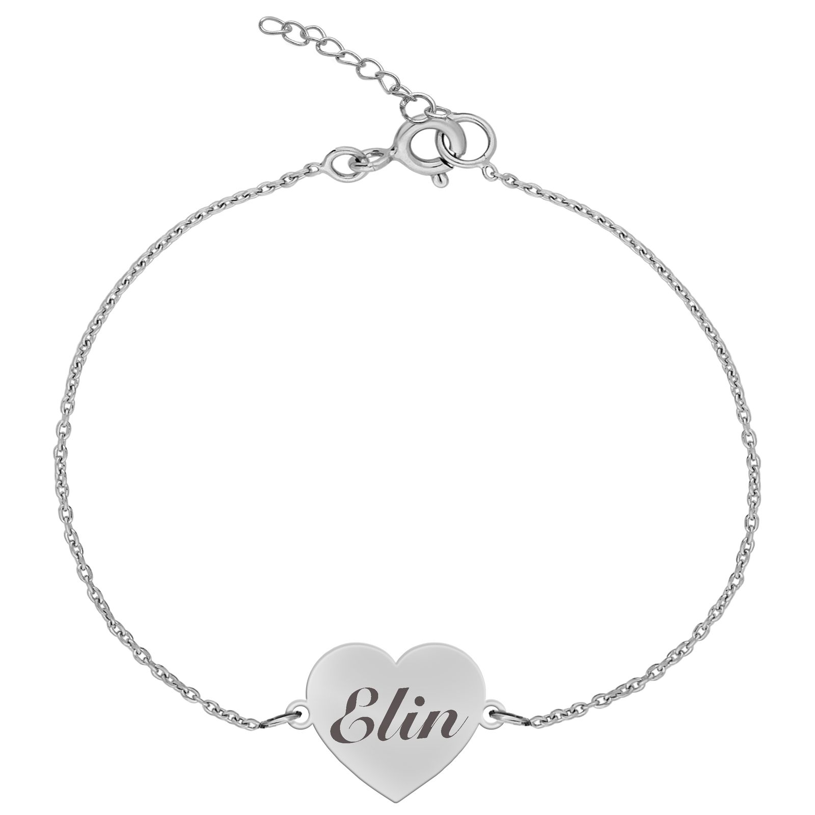 دستبند نقره زنانه ترمه ۱ مدل الین کد DN 3059 -  - 1