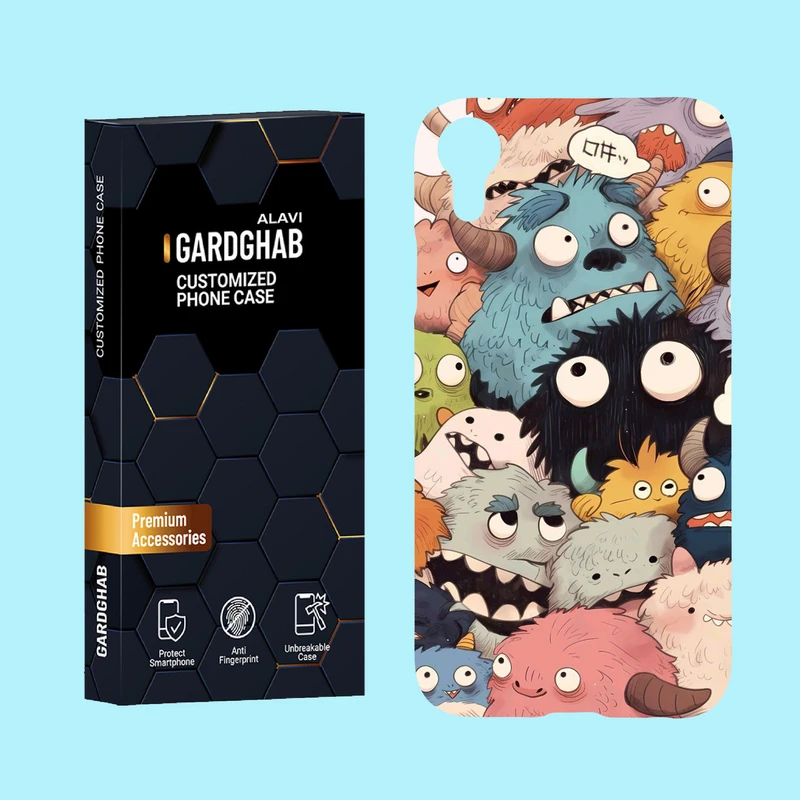 کاور گارد قاب علوی مدل کارتنی و انیمه مناسب برای گوشی موبایل اپل iPhone XR