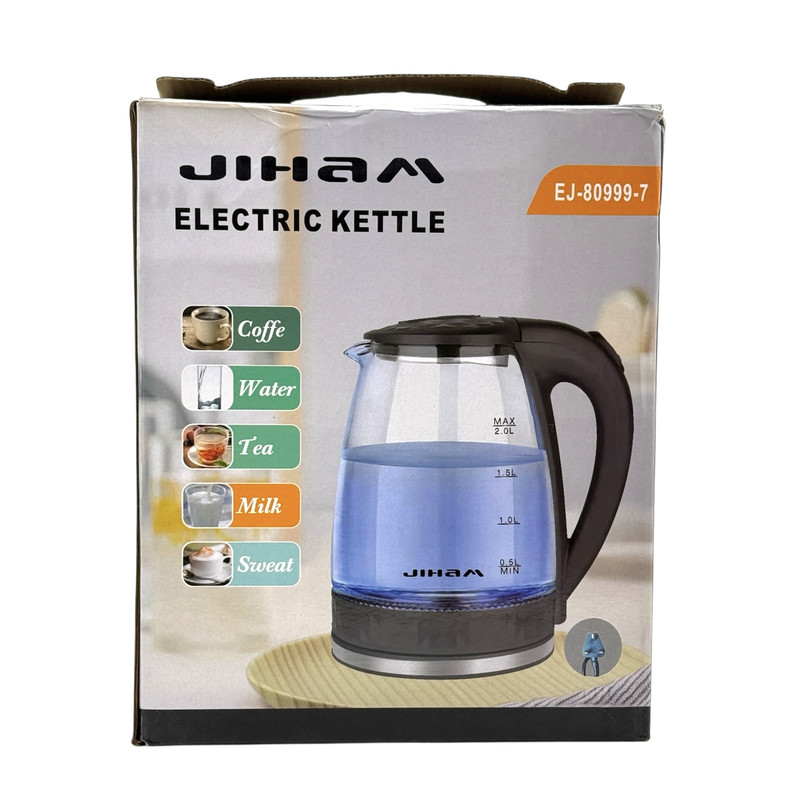 کتری برقی جیهام مدل EJ-80999-7 گنجایش 2 لیتر