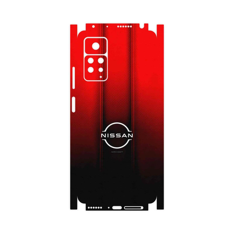 برچسب پوششی ماهوت مدل Nissan_Logo-FullSkin مناسب برای گوشی موبایل شیائومی Redmi Note 11 Pro Plus 5G (India)