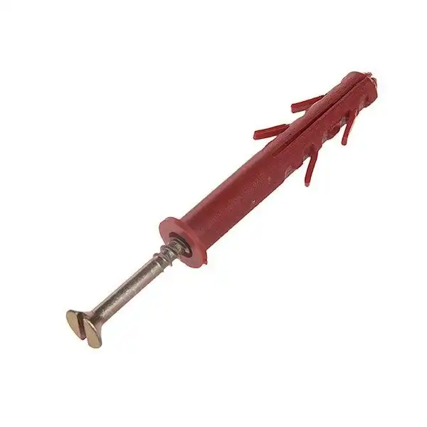 پیچ و رول پلاک کاسپین مدل D6 بسته 20 عددی