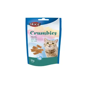 تشویقی گربه تریکسی مدل Crumbies with Malt وزن 50 گرم