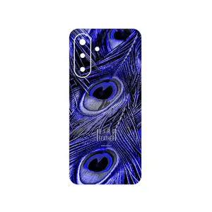 MAHOOT Purple Feather Cover Sticker for Samsung Galaxy A17 4G