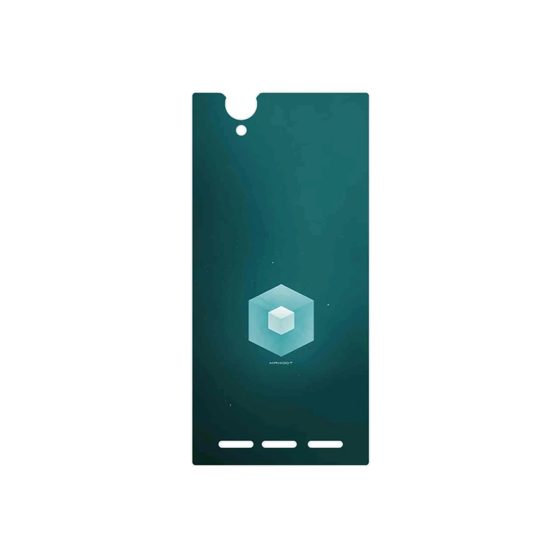 برچسب پوششی ماهوت مدل Minimal Cube icon مناسب برای گوشی موبایل سونی Xperia T2 Ultra