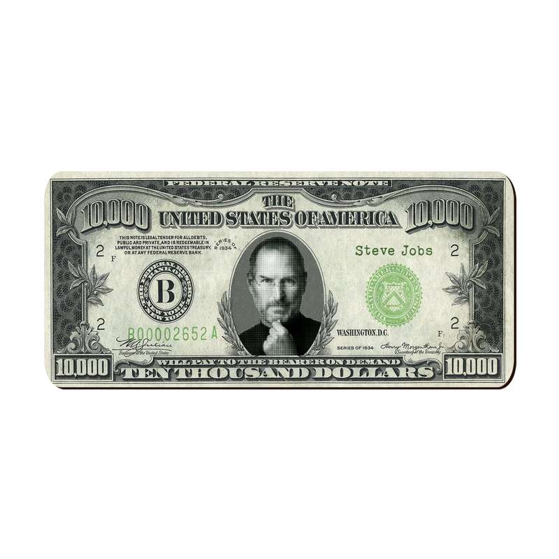 نشانگر کتاب لوکسینو طرح Steve Jobs مدل موفقیت
