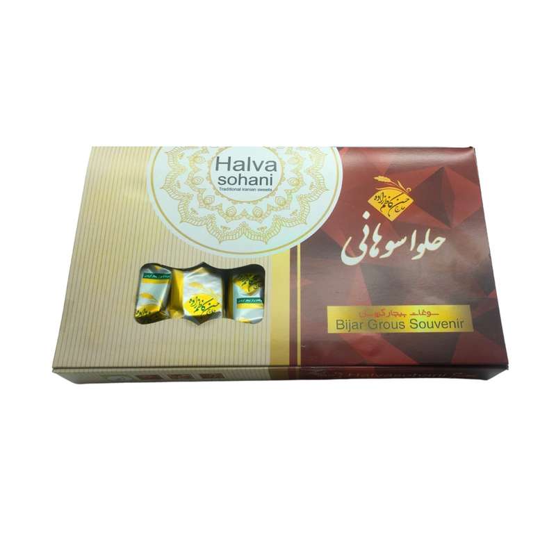 حلوا سوهانی مغز نارگیلی بیجار کردستان حاج حسن کاظم زاده - 600 گرم