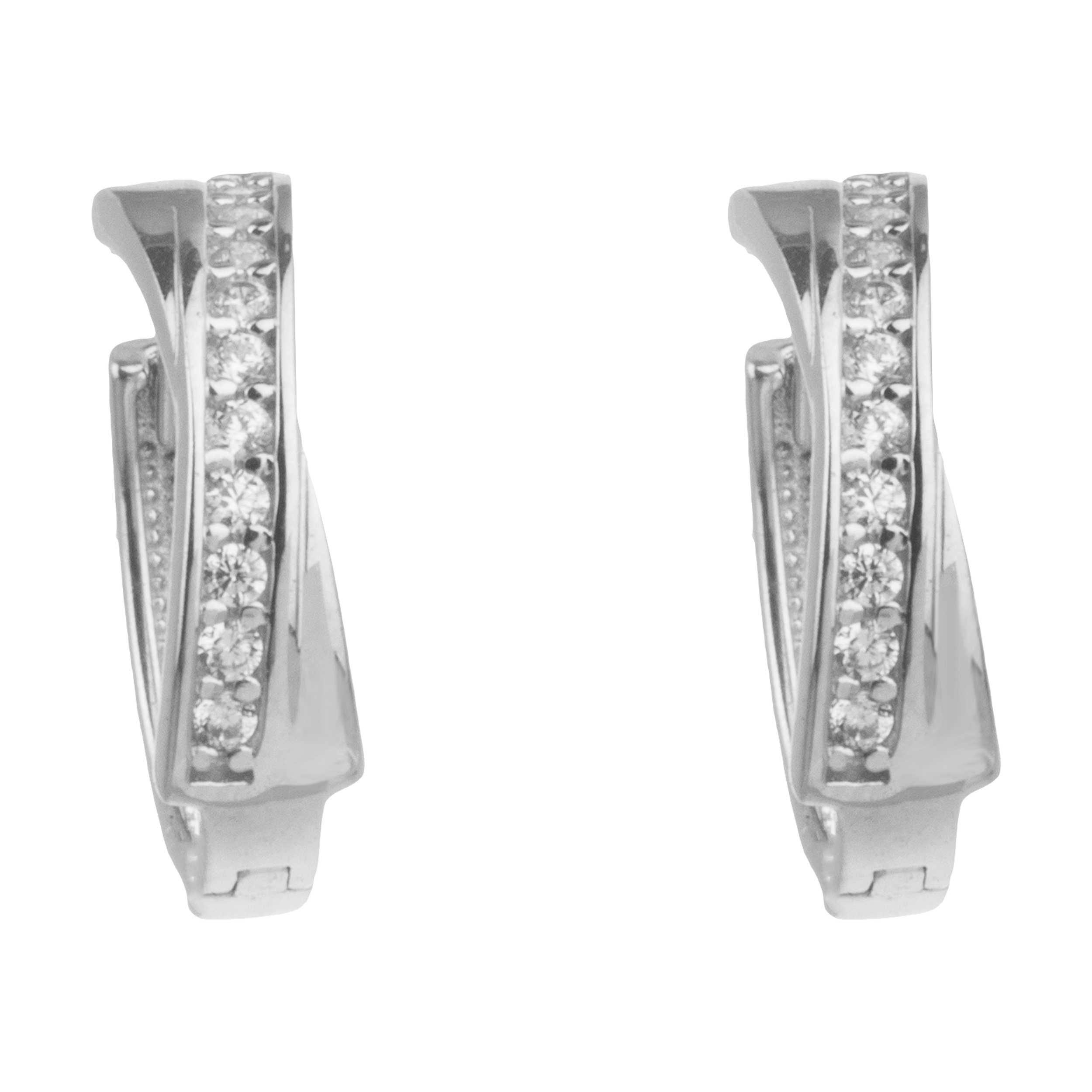 گوشواره طلا 18 عیار زنانه کانیار گالری کد GSH15