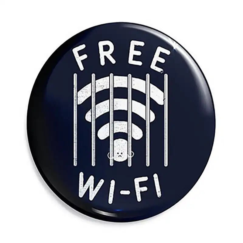 مگنت عرش طرح free wifi کد Asm830