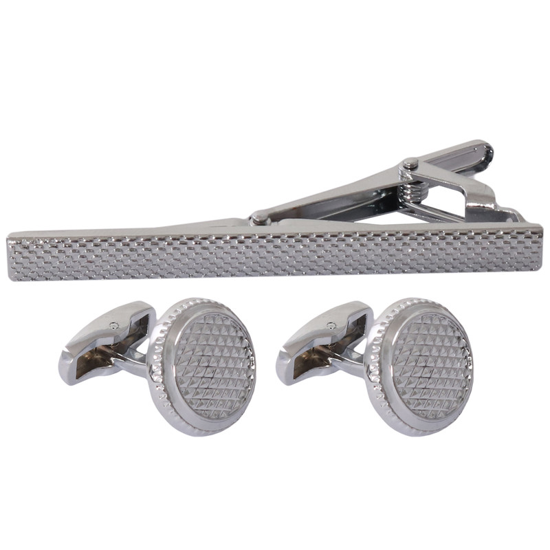 ست دکمه سردست و گیره کراوات مردانه ورد فشن مدل PJ-107658 ست دکمه سردست و گیره کراوات مردانه ورد فشن مدل PJ-107658