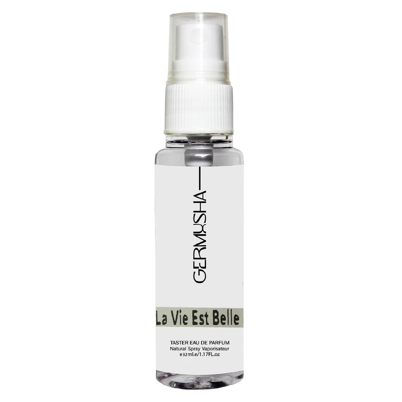 عطر جیبی زنانه گرموشا مدل لانکوم لا ویه است بله با رایحه شیرین حجم 32 میلی‌لیتر