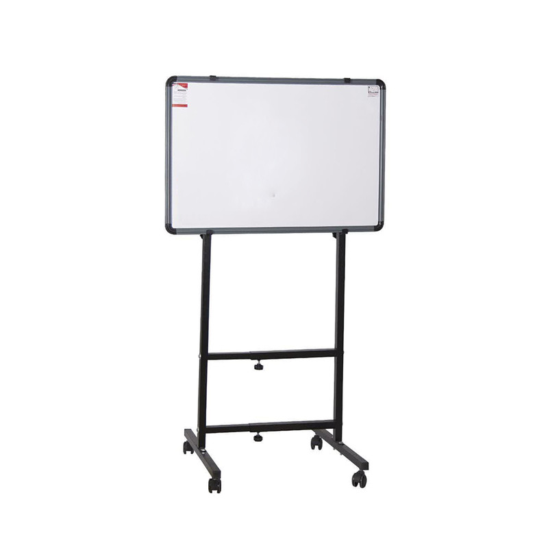 تخته وایت برد مدل مهرنگین سایز 60x90 سانتی متر به همراه پایه نگهدارنده