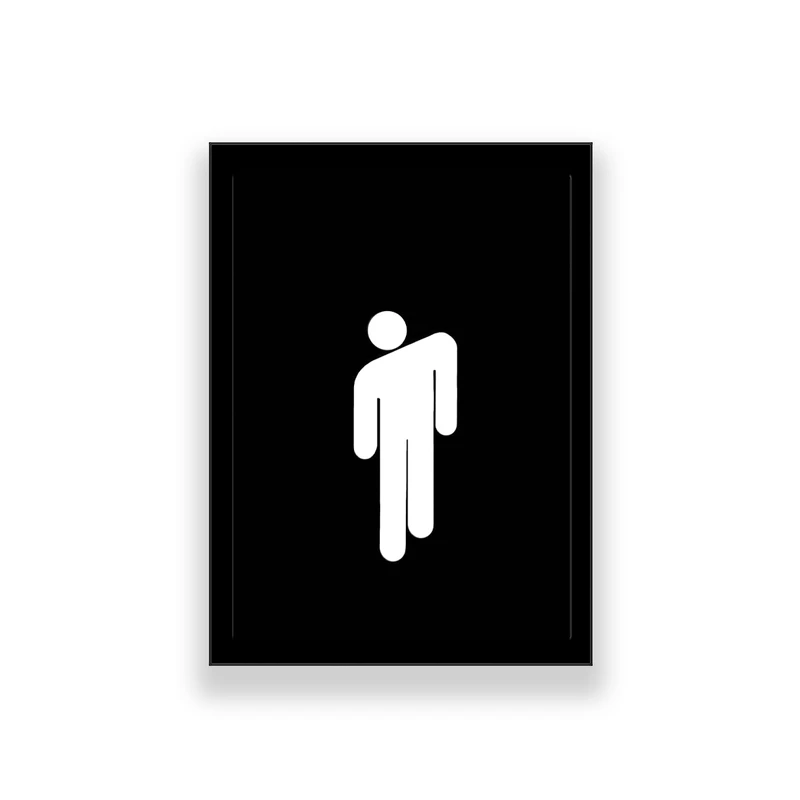 تابلو مدل Billie Eilish