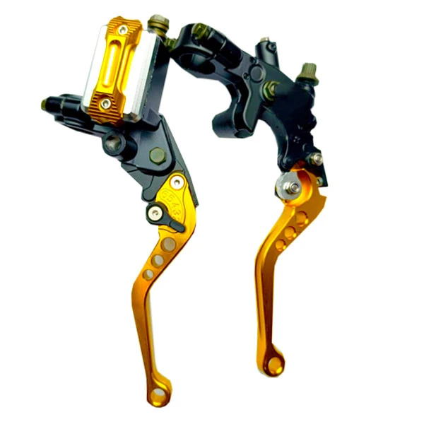 کتی کلاچ و ترمز موتور سیکلت وارون مدل پمپ دار کد B-8-GLD بسته 2 عددی