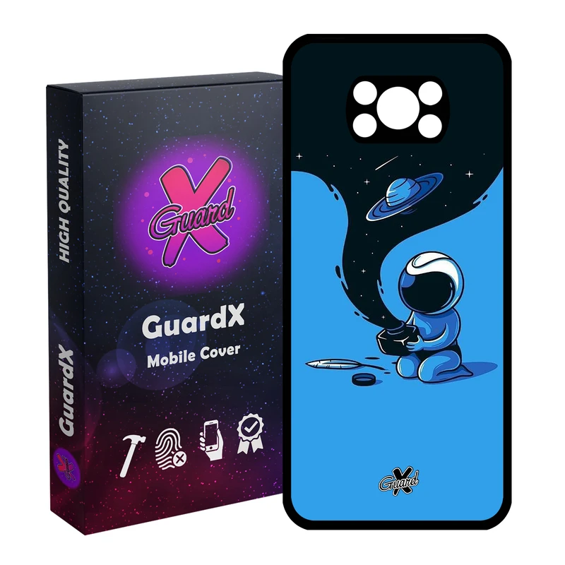 کاور گارد ایکس طرح Galaxy مدل Glass10052 مناسب برای گوشی موبایل شیائومی Poco X3 / Poco X3 NFC