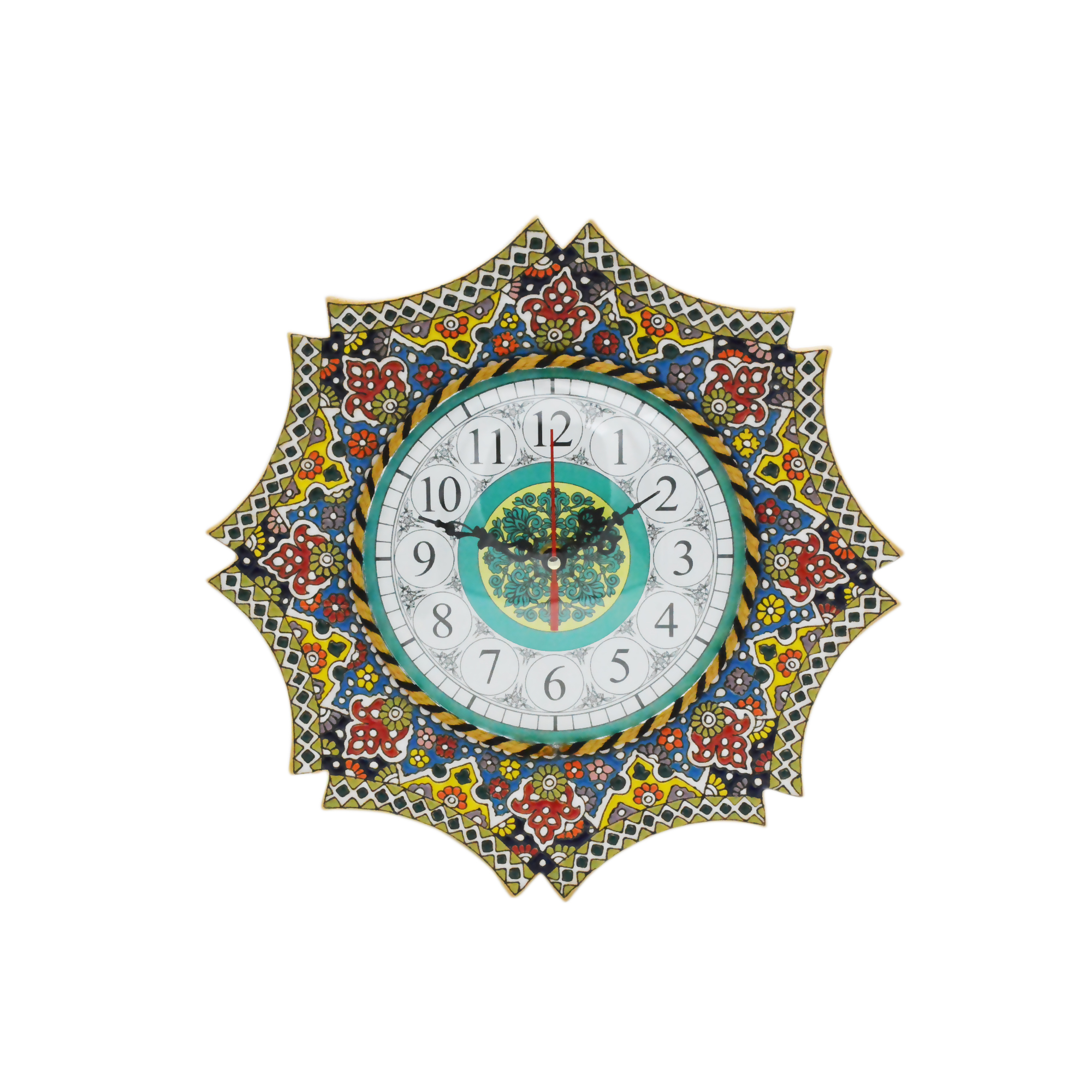 ساعت میناکاری مدل ستاره 
