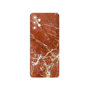 MAHOOT Red Marble Cover Sticker for Samsung Galaxy M32 5G
