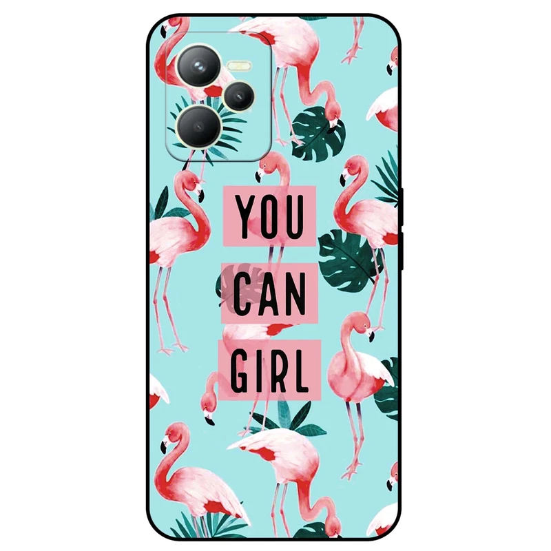 کاور مگافون طرح فلامینگو مدل 8032 مناسب برای گوشی موبایل ریلمی C35